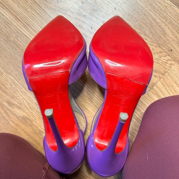 Authentic Christian Louboutin Patent J String 100 - Picture 7 of 9